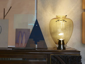 VERONESE - Venetian crystal table lamp - Table lamp by Barovier&Toso