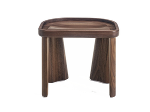 CLUSTER - Stackable solid wood stool - Stool by BassamFellows