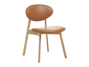 OVOID - Upholstered solid wood chair - Chair by BassamFellows