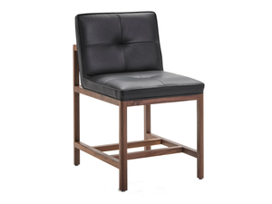 WOOD FRAME PETIT - Wood and upholstered chair - Chair by BassamFellows