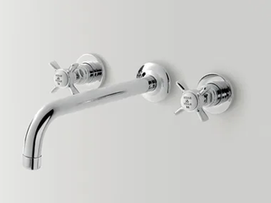 ALDEN - 3 hole wall-mounted washbasin tap - Tap by BATH&BATH