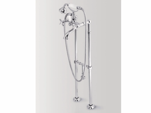 ALDEN - Floor standing bathtub tap with hand shower - Tap by BATH&BATH