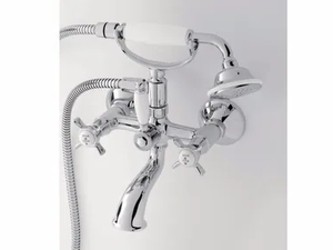 ALDEN - Wall-mounted bathtub tap with hand shower - Tap by BATH&BATH