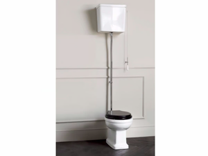 DESDEMONA - Ceramic toilet with external cistern - Toilet seat by BATH&BATH