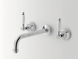 DOVER - 3 hole wall-mounted washbasin tap - Tap by BATH&BATH