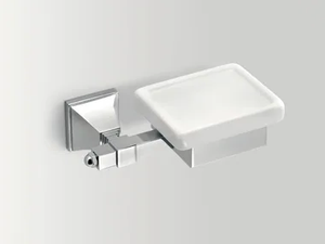 TIMELESS - Wall-mounted ceramic soap dish - Sanitary accessories by BATH&BATH