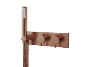MPRO - 3 hole thermostatic shower mixer with hand shower - Shower by bathroom brands