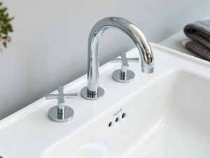 RIVIERA - 3 Hole Deck Basin Mixer - Tap by bathroom brands
