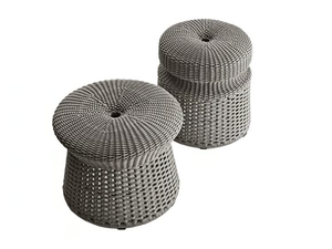 HOSPES - Polypropylene garden stool - Stool by B&B Italia Outdoor