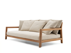 PABLO OUTDOOR - Teak garden sofa - Sofa by B&B Italia Outdoor