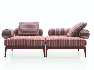 RIBES - 2 seater fabric garden sofa - Sofa by B&B Italia Outdoor