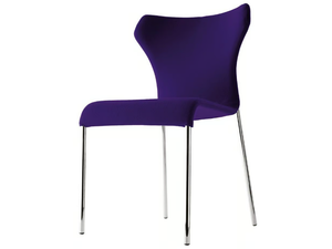 PAPILIO - Upholstered fabric chair with removable cover - Chair by B&B Italia