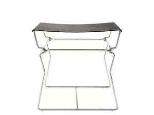 PYLLON - Leather stool / coffee table - Stool by B&B Italia