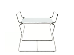PYLLON - Square steel coffee table - Coffee table by B&B Italia