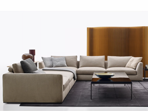 RICHARD - Corner sectional fabric sofa - Sofa by B&B Italia