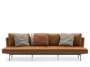 SAKÉ - 4 seater leather sofa - Sofa by B&B Italia
