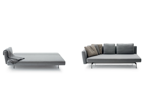 SAKÉ - Leather sofa bed - Sofa by B&B Italia