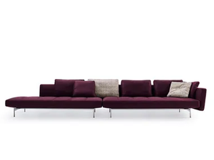 SAKÉ - Sectional fabric sofa - Sofa by B&B Italia