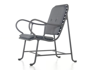 GARDENIAS - Garden armchair with armrests - Armchair by BD Barcelona Design