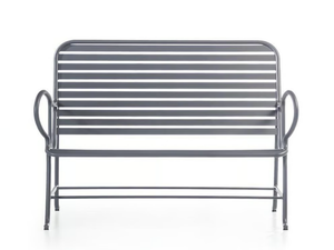 GARDENIAS - Garden bench with armrests - Bench by BD Barcelona Design