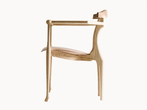 GAULINO - Ash chair with armrests - Chair by BD Barcelona Design