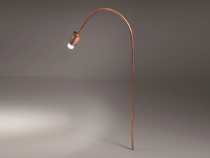 SAMI - Brass floor lamp / bollard light - Floor lamp by BEL-LIGHTING
