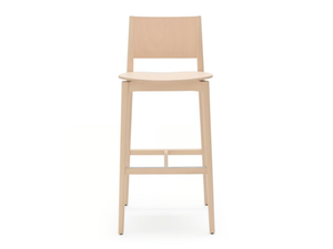 BLAZER 232 - Beech stool - Stool by Billiani