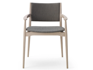 BLAZER 629 - Fabric and beech easy chair - Armchair by Billiani