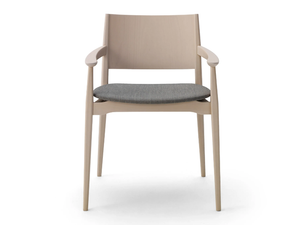 BLAZER 631 - Beech easy chair - Armchair by Billiani