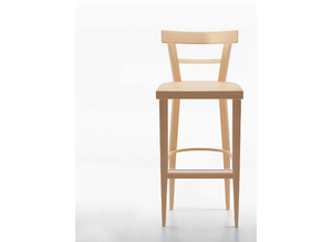 CAFÈ 462 - Beech stool - Stool by Billiani