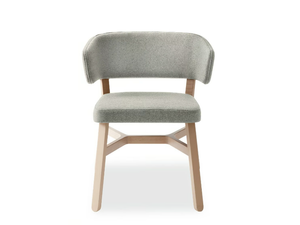 CROISSANT 571 - Armchair in beechwood and fabric - Armchair by Billiani