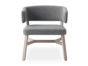 CROISSANT 572 - Lounge chair in beechwood - Armchair by Billiani