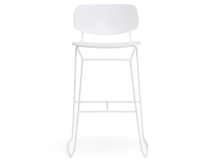 DOLL 164 - Steel barstool - Stool by Billiani