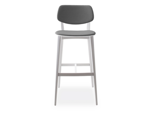 DOLL 556 - High fabric stool with integrated cushion - Stool by Billiani