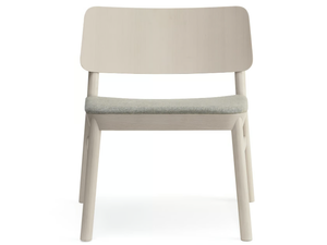 DRUM 079 - Beech easy chair with integrated cushion - Accessories by Billiani