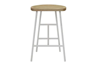 PUCCIO 714 - High ash stool with footrest - Stool by Billiani