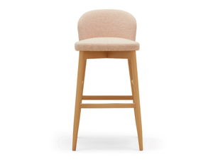SPY 666 - High upholstered fabric stool with footrest - Stool by Billiani