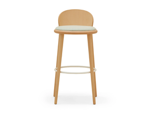 VERETTA 928 - High beech stool with integrated cushion - Accessories by Billiani