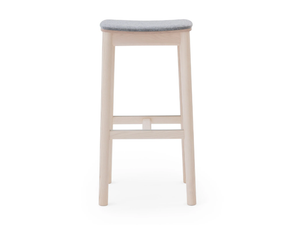 WHITE 135 - Ash stool with integrated cushion - Accessories by Billiani