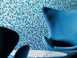GLADIOLO WHITELESS - Glass mosaic - Wall tile-stone-brick by Bisazza