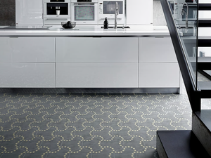 LUNAS BILBAO A - Handmade cement tiles - Synthetic Floor by Bisazza