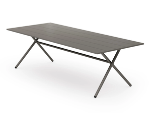 GARDA - Rectangular aluminium garden table - Table by Bivaq
