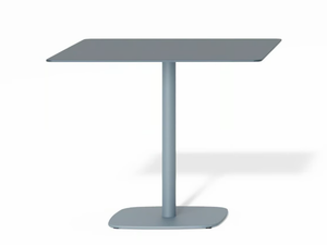 SIRKEL 74 - Square aluminium garden table - Table by Bivaq