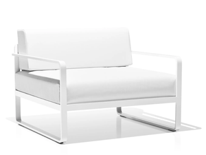 SIT - Vinytex garden armchair with armrests - Armchair by Bivaq