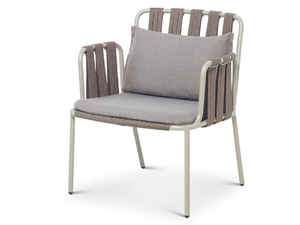 TEJA - Garden easy chair with armrests - Armchair by Bivaq