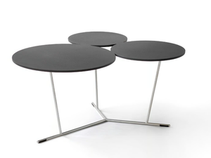BUBBLE - Low aluminium coffee table - Side table by Blå Station