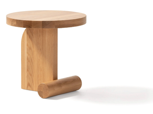 LIV - Low round wooden coffee table - Coffee table by Blå Station