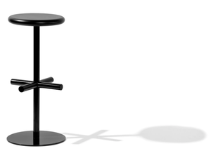 OXO - High steel barstool with footrest - Stool by Blå Station