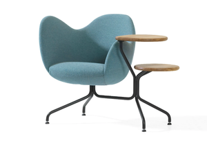 WILMER T - Trestle-based easy chair - Armchair by Blå Station