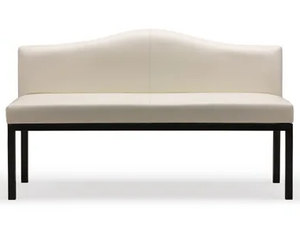 SAVOY - Fabric bench with back - Bench by Blasco